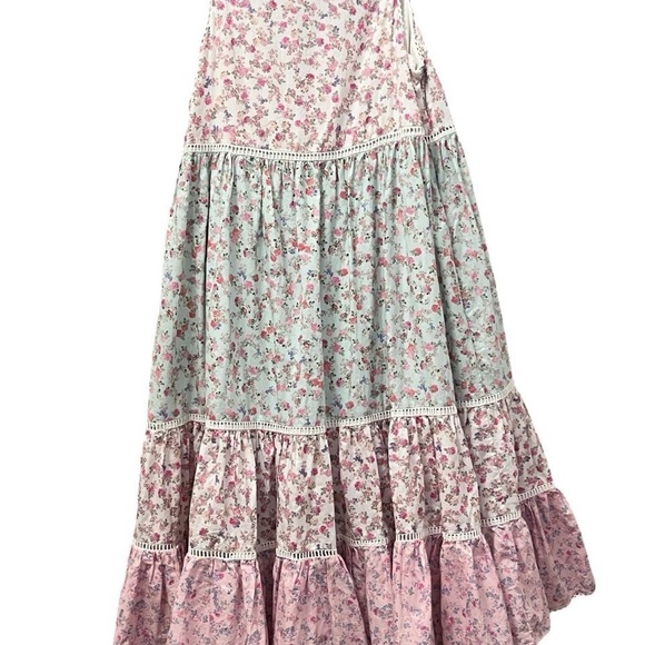 LoveShackFancy x Target Camille Babydoll Dress XS Cottagecore Floral Tiered NWT - Picture 2 of 10